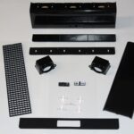 Molded LaMetric TIME enclosure parts