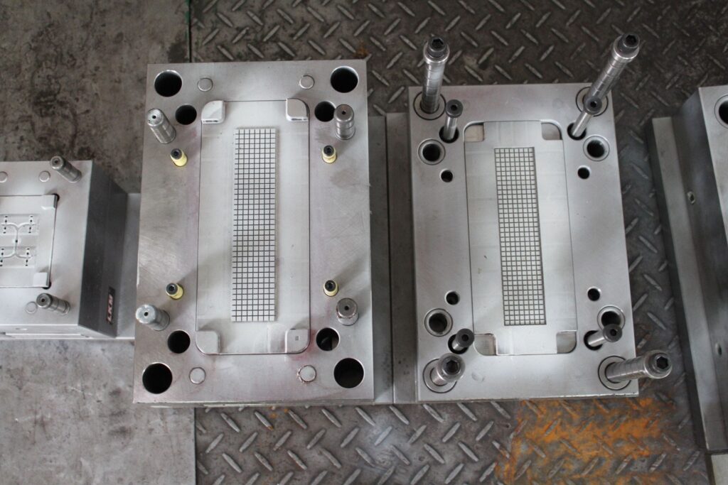 LaMetric TIME injection molds for the front grid