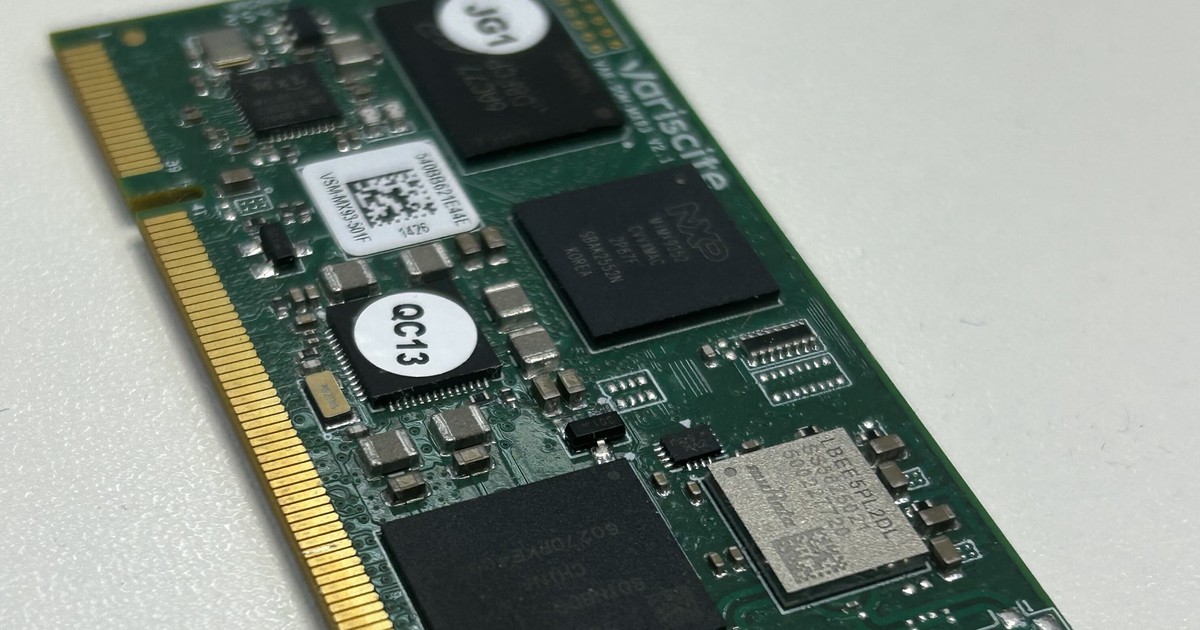 System-on-module with an NXP i.MX processor, memory and wireless module