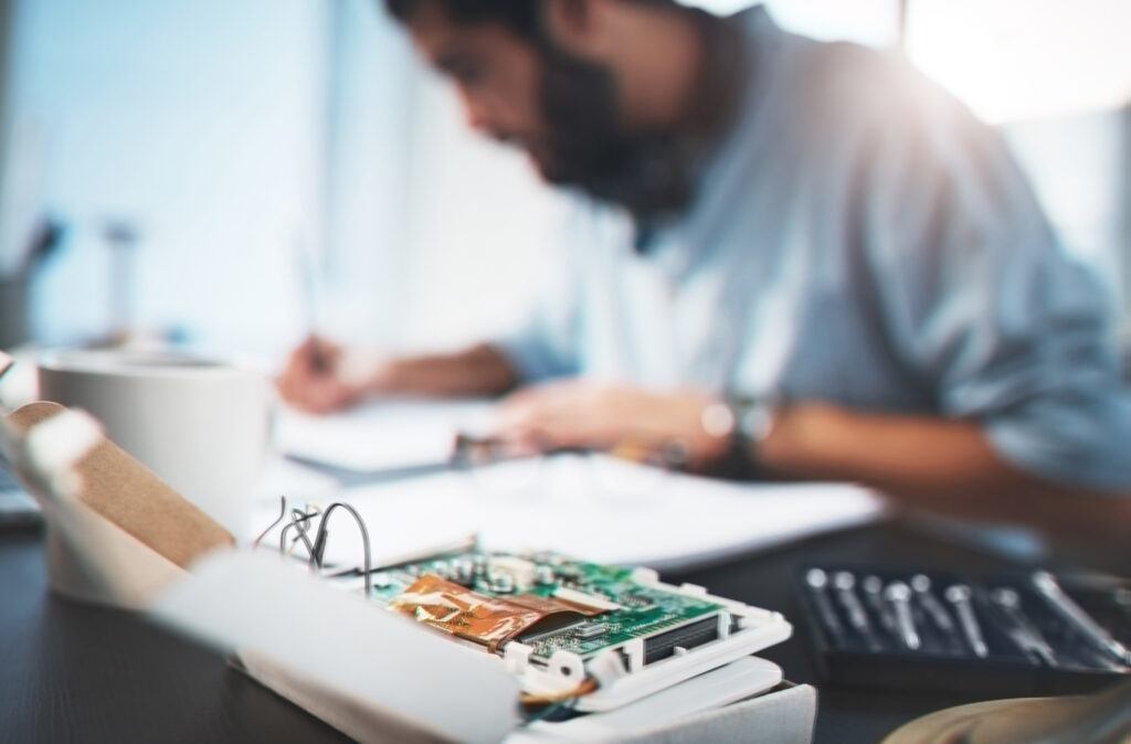 Engineer hardware and design for planning research or brains