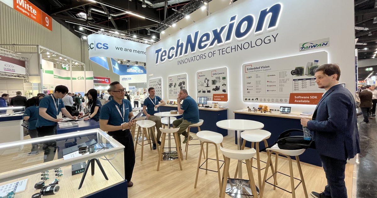 The TechNexion stand at embedded world 2026 in Nuremberg
